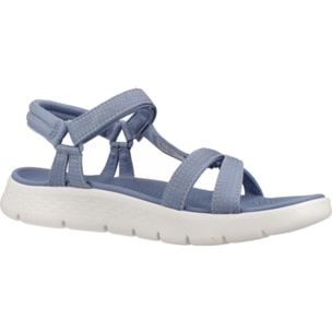 Sandalias Mujer Go Walk Flex Sandal Azul