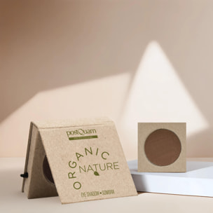 Ombre à paupière compacte organic chocolat