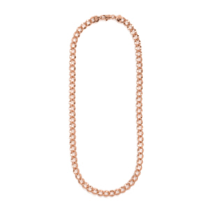 Collar Zexdo acabado oro rosa 18k