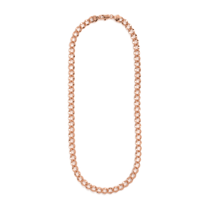 Collar Zexdo acabado oro rosa 18k