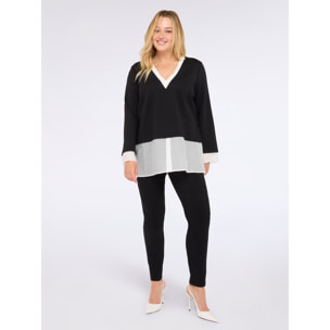 Fiorella Rubino - Jeggings con elástico en la cintura - Negro