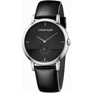 Orologio CALVIN KLEIN ESTABLISHED Pelle Nero