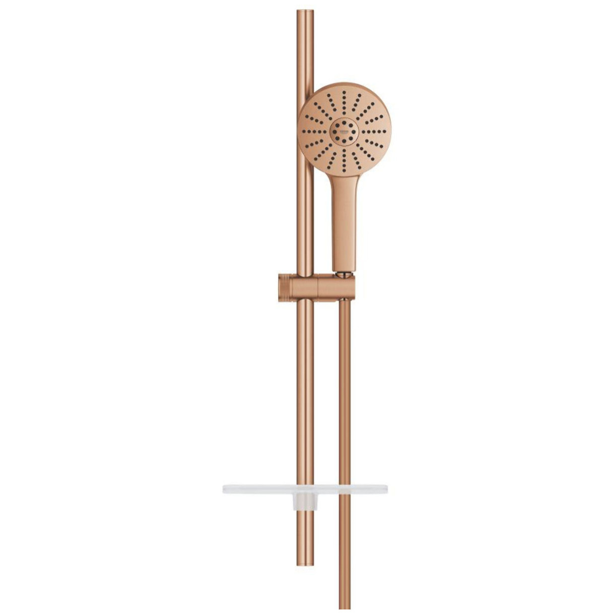 Ensemble de douche 3 jets (Pluie, Jet stimulant, Booster) - Warm Sunset brossé