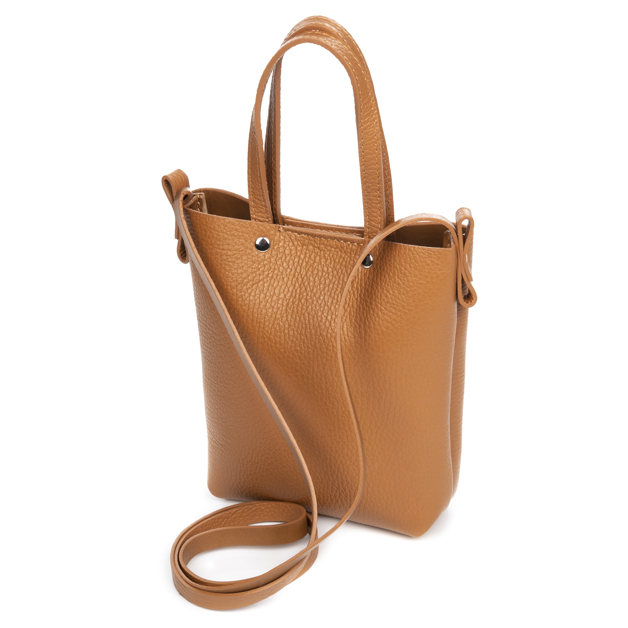 Italia Bolso bandolera Mujer.Piel auténtica Dollaro