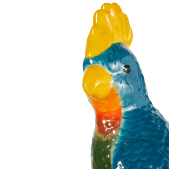 Statuette oiseau "Yuca" H25cm
