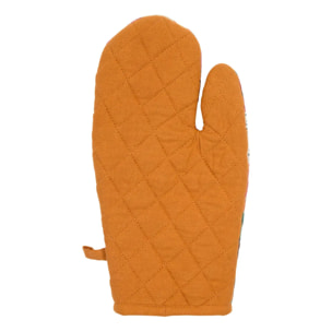 Gant et manique Tropical imprimé tropical