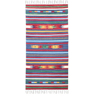 Tappeto kilim multiuso 100% cotone lavabile Tappeto salotto, soggiorno, camera da letto