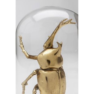 Déco scarabée rhinocéros doré Kare Design