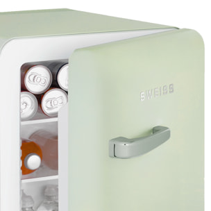 Minibar Vintage WEISS7 31L Verde pastel