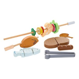 Jeu table barbecue Liam 16x34cm