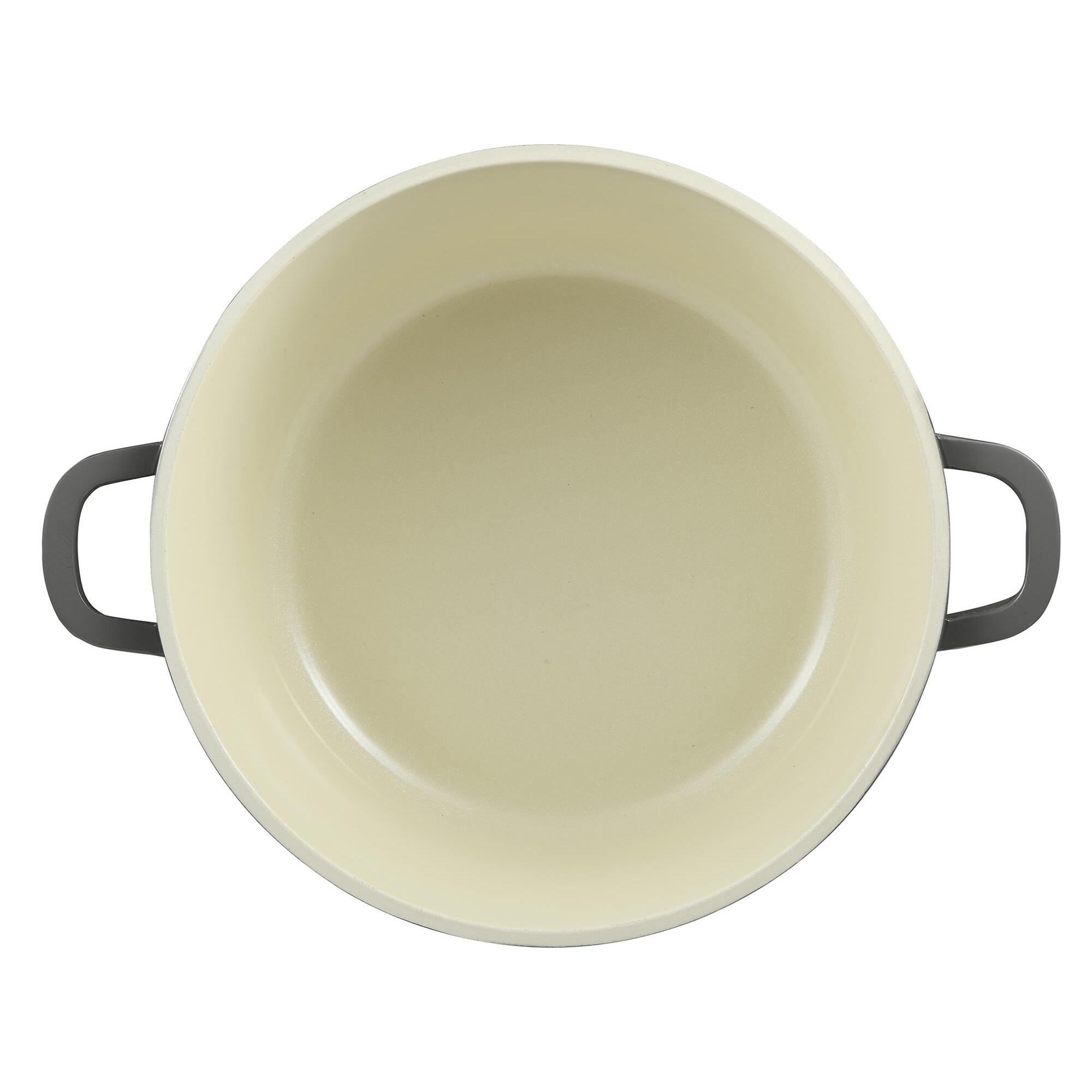 Juego de Cacerola de Ø20cm - 2,4L y Cacerola baja de Ø24cm - 2,3L en aluminio fundido color Gris EXCALIBUR Bergner