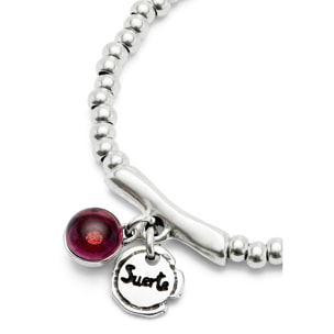 Pulsera SER FASCINANTE MORADO L