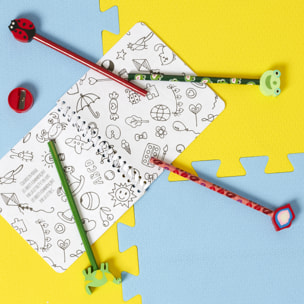 CAHIER D ACTIVITES CRAYON X20 GOMME X202