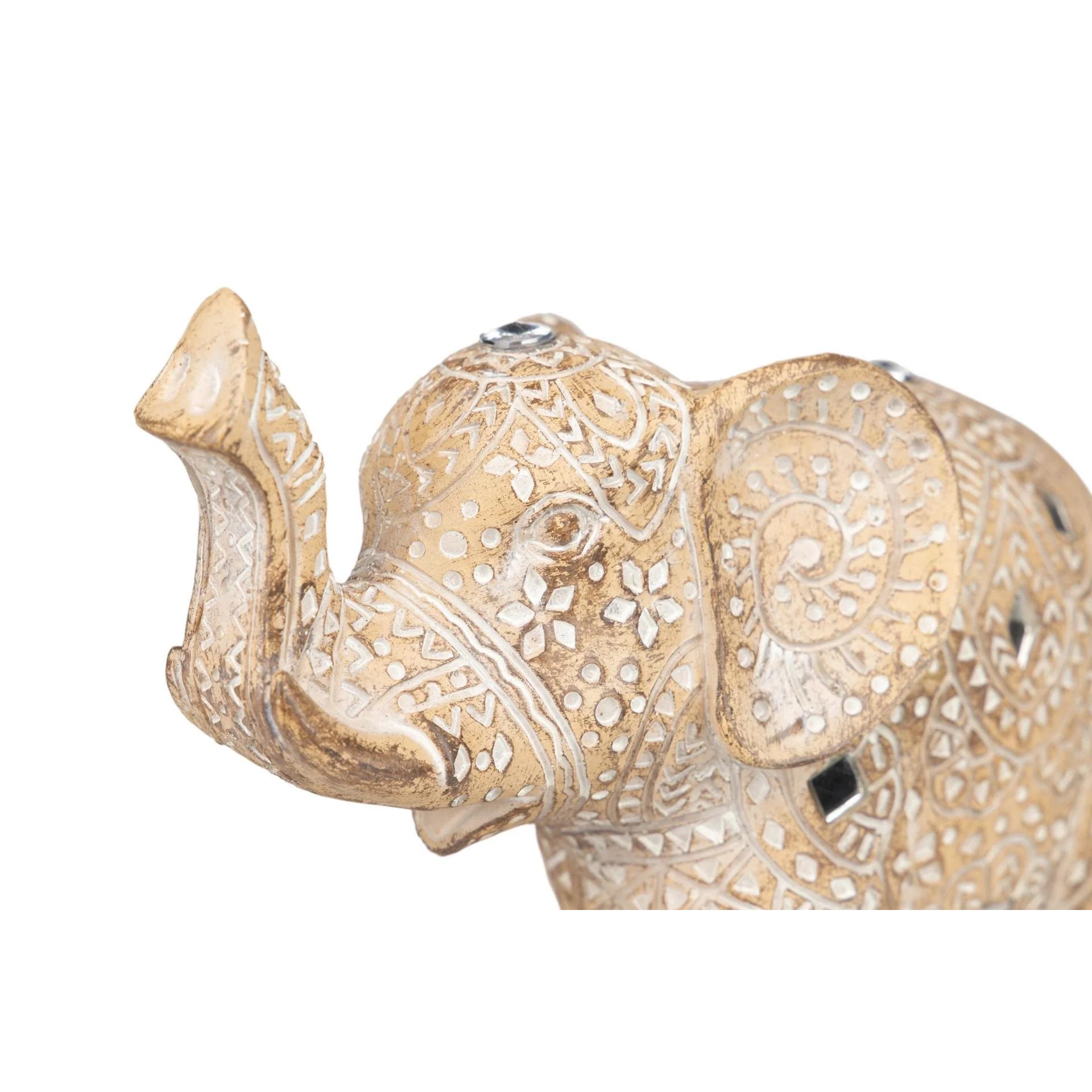 Elefante Resina 19x8x17 Cm