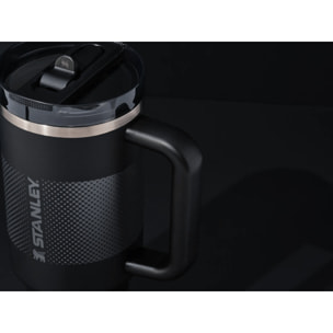 Botella de agua Isotermica - 1,18L - QUENCHER® PROTOUR FLIP STRAW TUMBLER - Black Fade