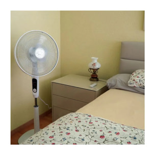 Ventilateur sur pied silencieux Rotel