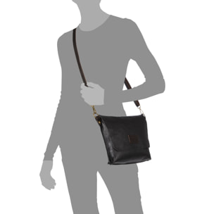 Cinnia Borsa a tracolla Donna.Pelle autentica Dollaro