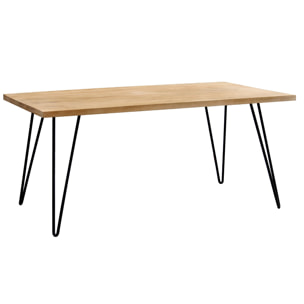 Table à manger en bois manguier massif L160 cm VIBES