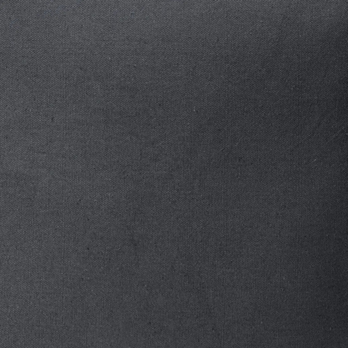 Coussin déhoussable coton gris ardoise 38x38cm