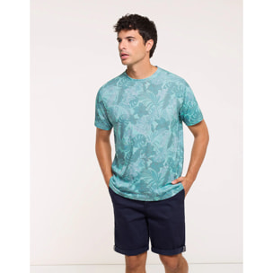 Camiseta Manga Corta Turquesa - Bayboyde