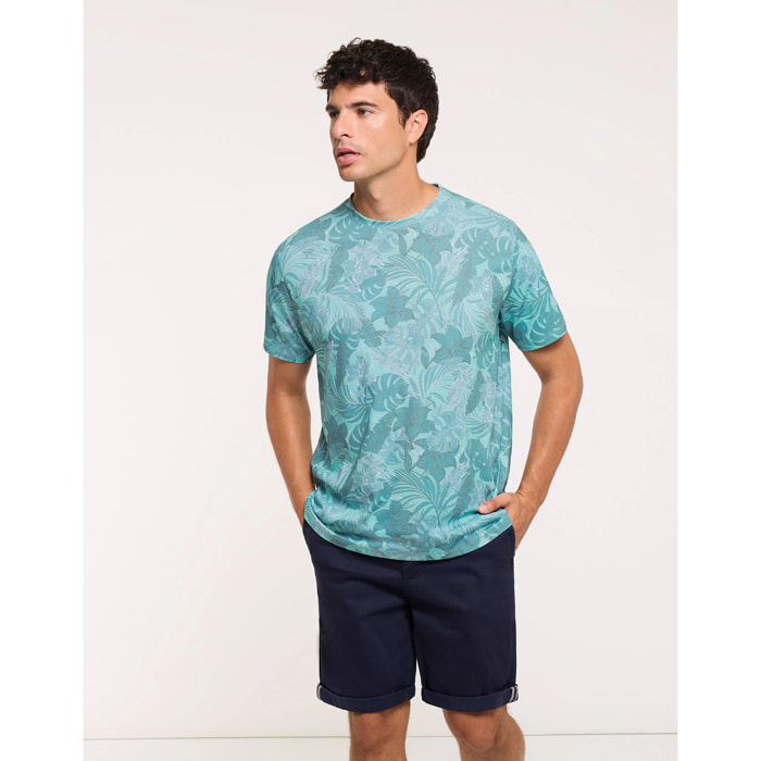 Camiseta Manga Corta Turquesa - Bayboyde