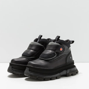 Botines 1643 MULTI LEATHER BLACK/ ART CORE 2 color Black