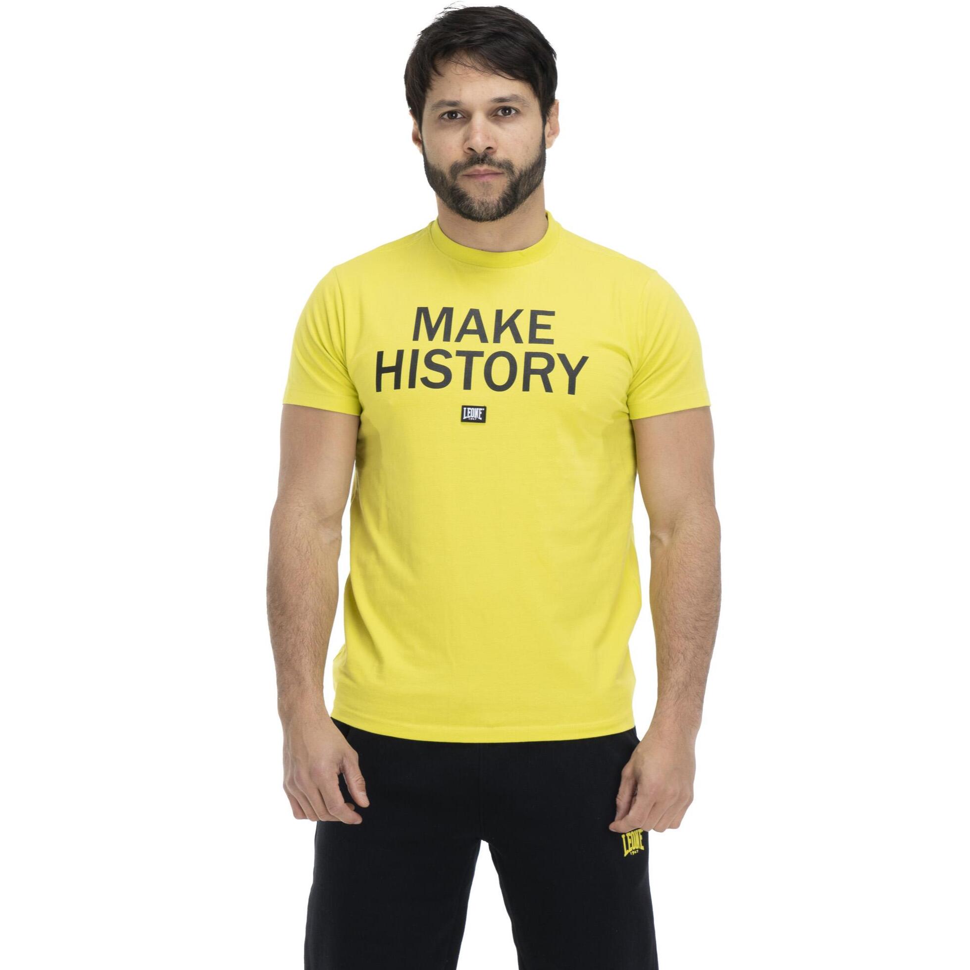 T-shirt da uomo stampa "Make History" Welcome Back