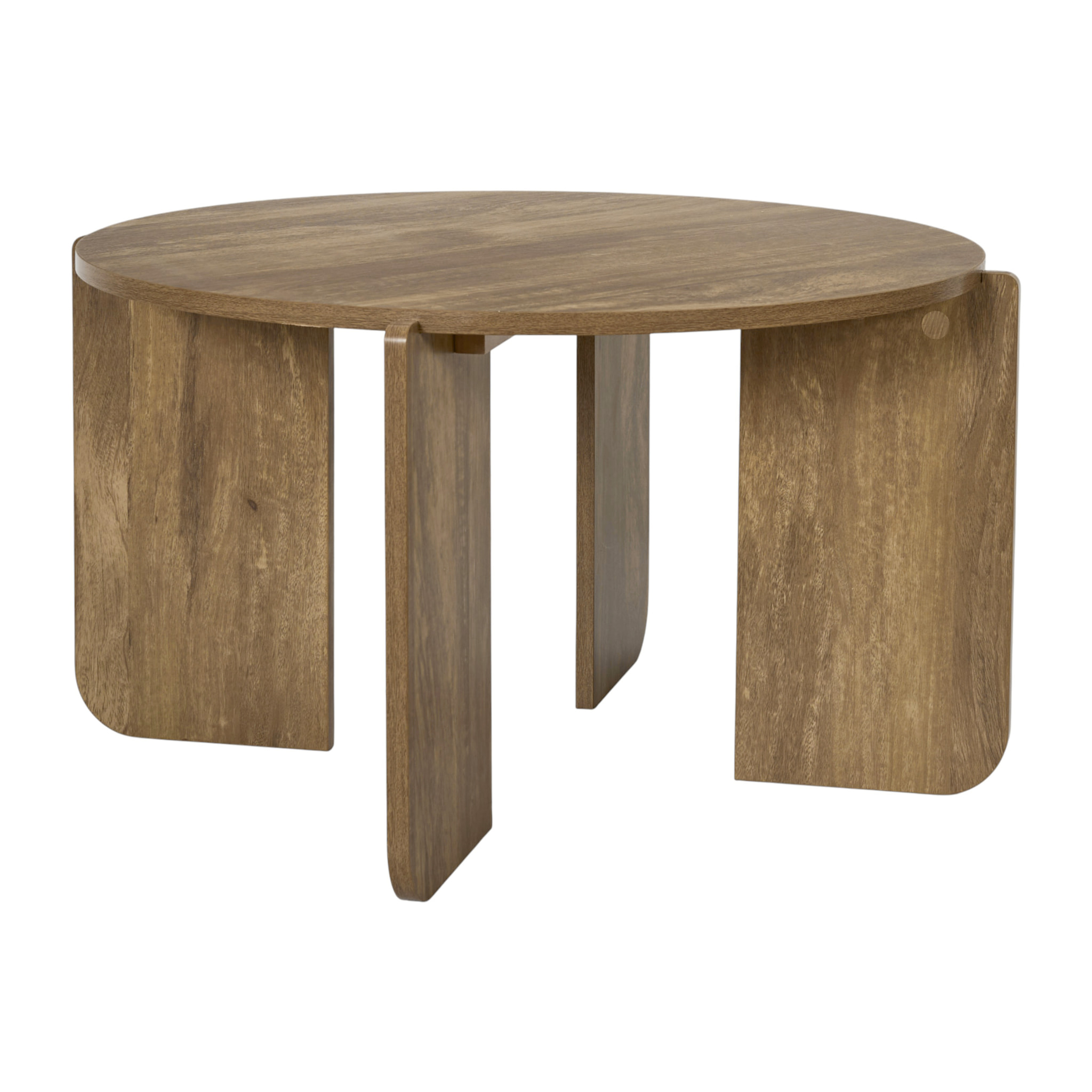 Table Basse - HOME DECO FACTORY - Heritage - Marron - 70 cm