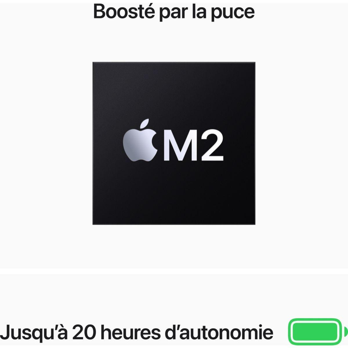 Ordinateur Apple MACBOOK PRO 13'' M2 8 256 Gris sidéral