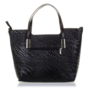 Filippa Bolso tote Mujer.Piel auténtica Gamuza Grabado Entrelazado