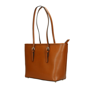 Borsa a spalla da donna - Modello Michelle - Vera pelle - 26.0 x 23.0 x 12.0 cm