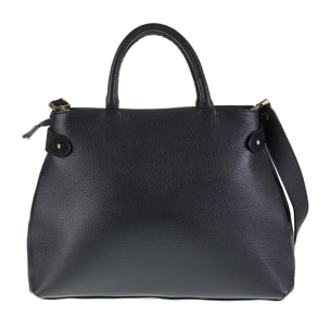 Borsa a mano da donna Made in Italy - Modello Lumina Chic - 100% pelle - 37.0 x 25.0 x 12.0 cm