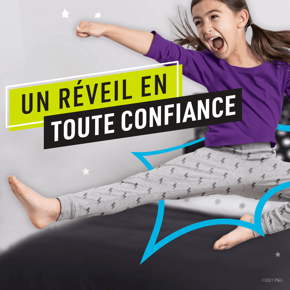 Ninjamas Pyjama Pants Fille, 54 Sous-Vêtement De Nuit, 8-12 Ans. Paquet 1 Mois