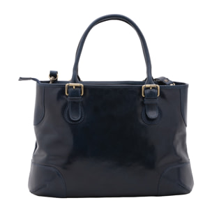 Borsa a tracolla  da donna In Vera pelle Made in Italy 28x43x16 cm