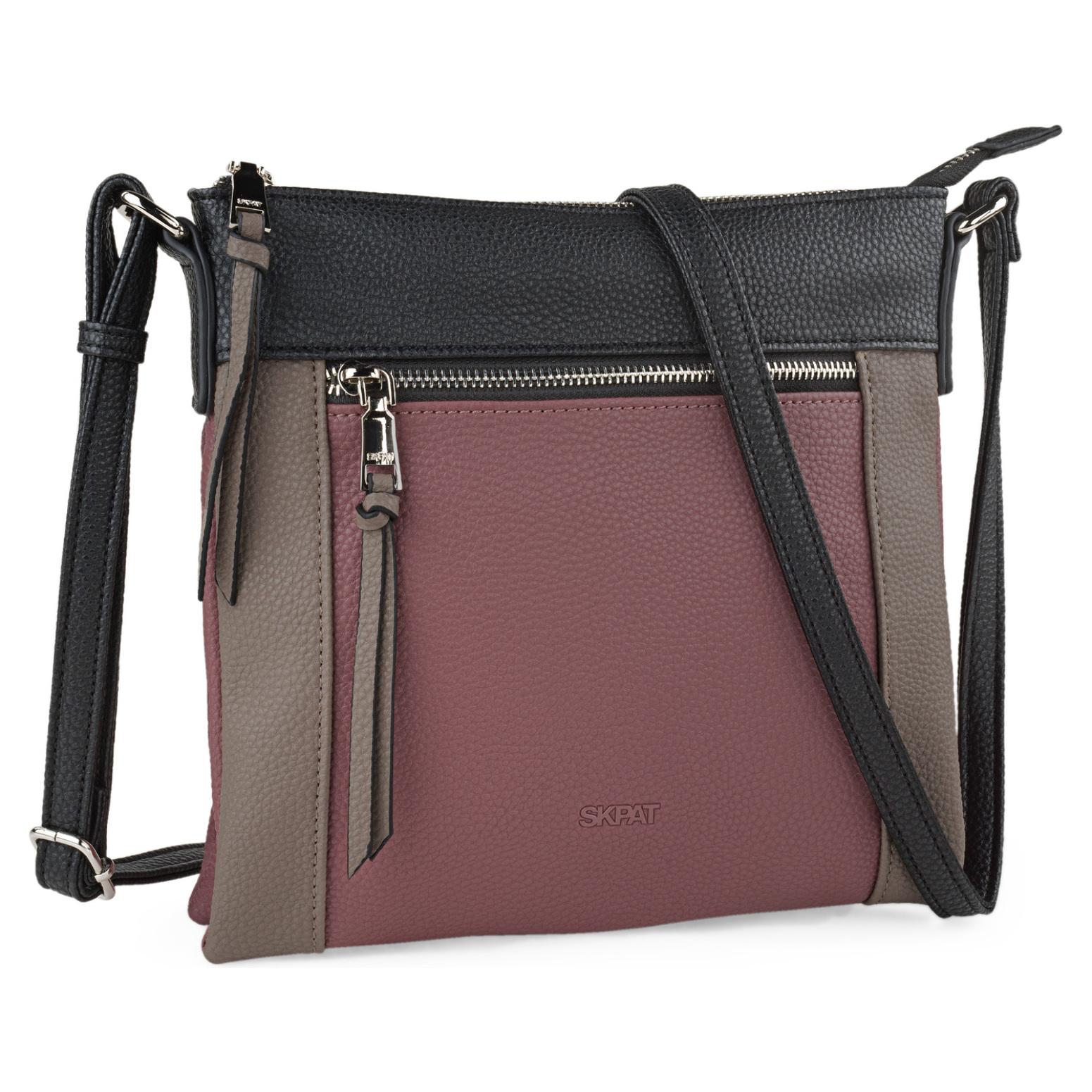 Bolso Bandolera Mujer Sint/Pu Skpat Narbona Negro-Rosa