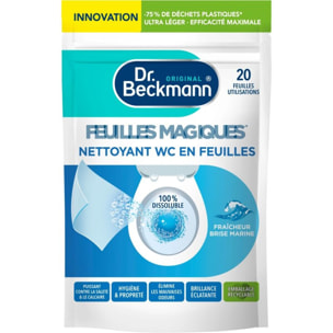 Nettoyant DR BECKMANN Feuilles Magiques – WC – Fraîcheur Brise Marine