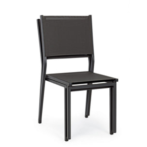 Set di 2 sedie HILDE antracite