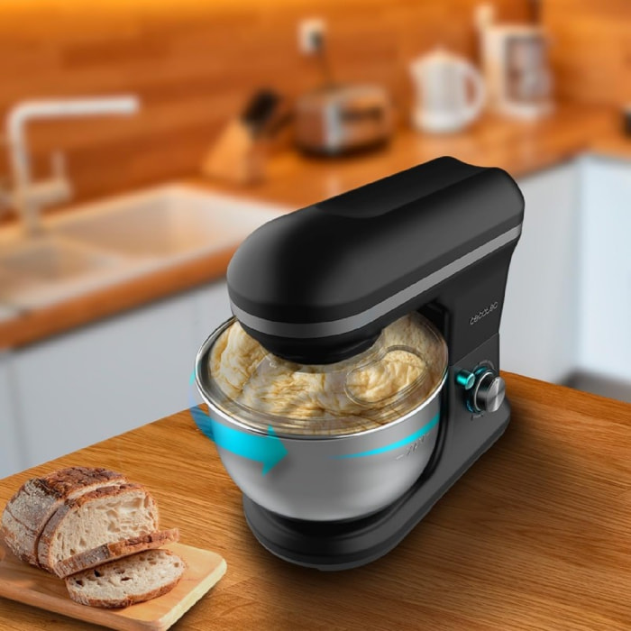 Cecotec Batidora amasadora Batidora Amasadora Cecomixer Merengue 5L 1200 Ice-Cre