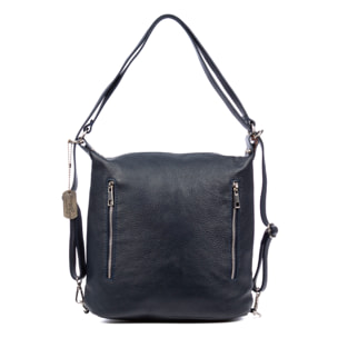 Bagnoli bolso mochila y bolso de hombro mujer. Piel auténtica Dollaro.