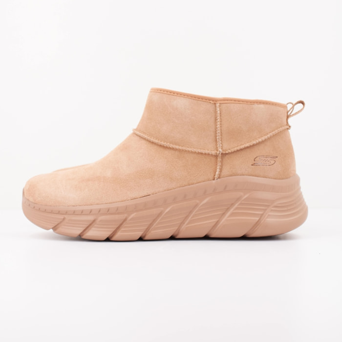 Botines Mujer 117390s Bobs B Flex Hi Frost Marron Claro