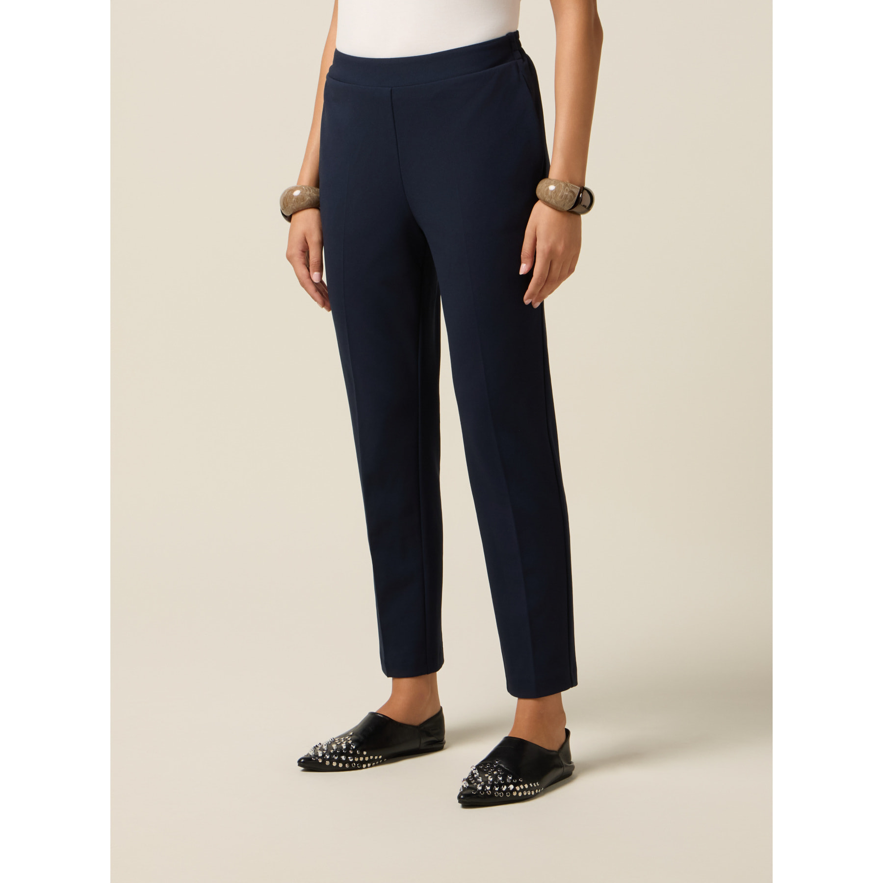 Oltre - Pantalones pitillo - Azul