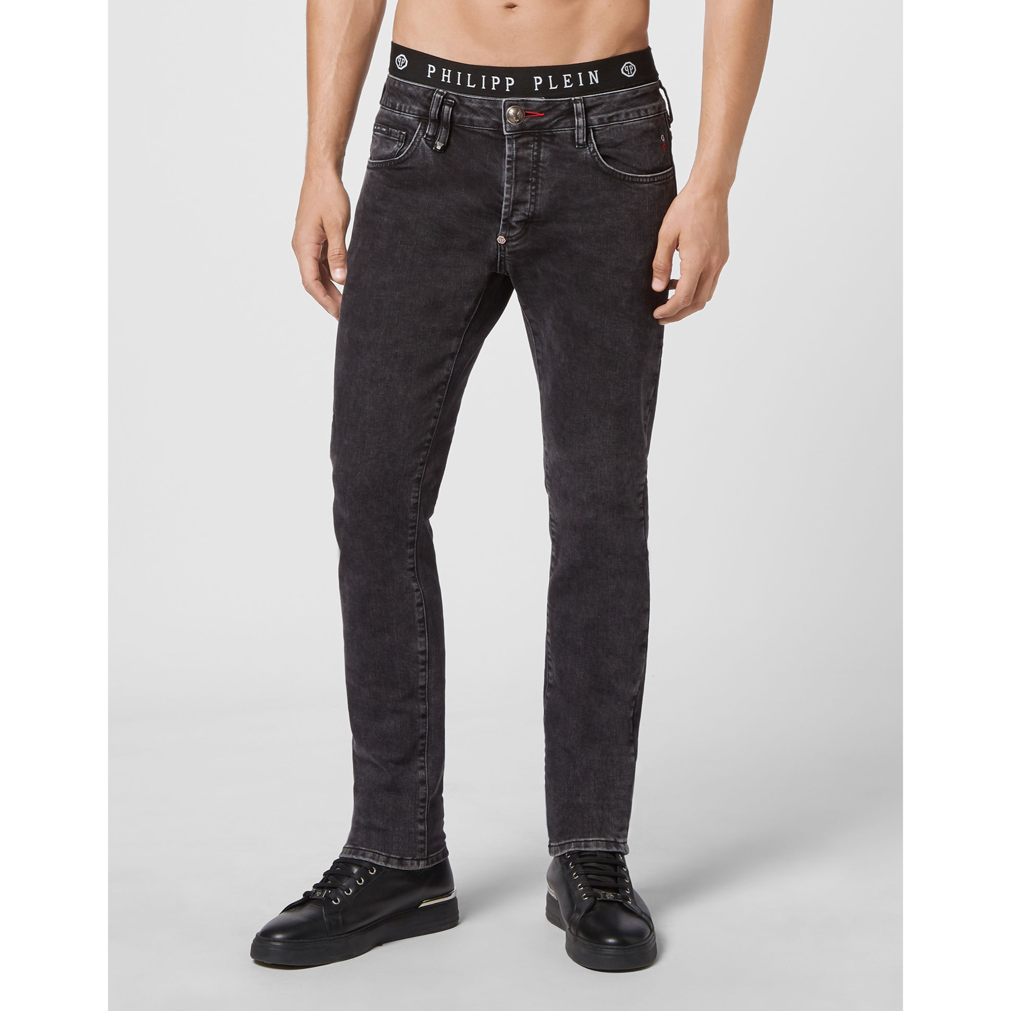 PHILIPP PLEIN Jeans Straight Cut ICONIC PLEIN