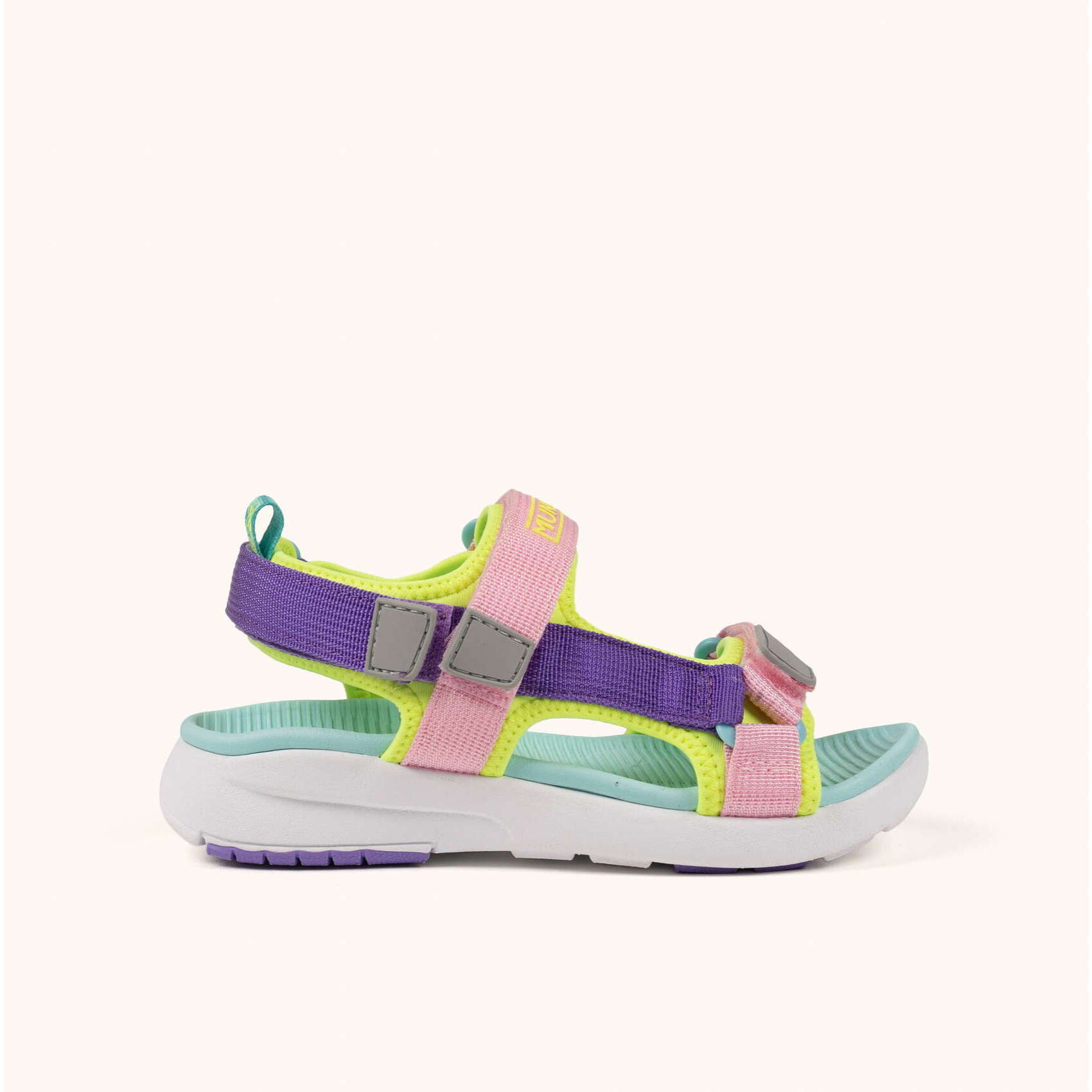 UNICH MINI YOYO 01 Sandalia deportiva infantil multicolor con triple ajuste