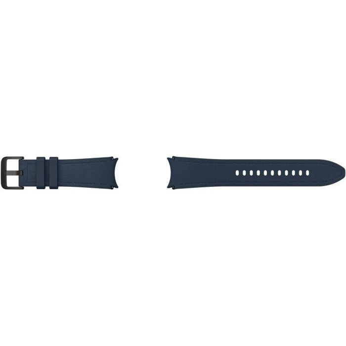 Bracelet SAMSUNG Watch 4/5/6 M/L Hybrid Leather Bleu