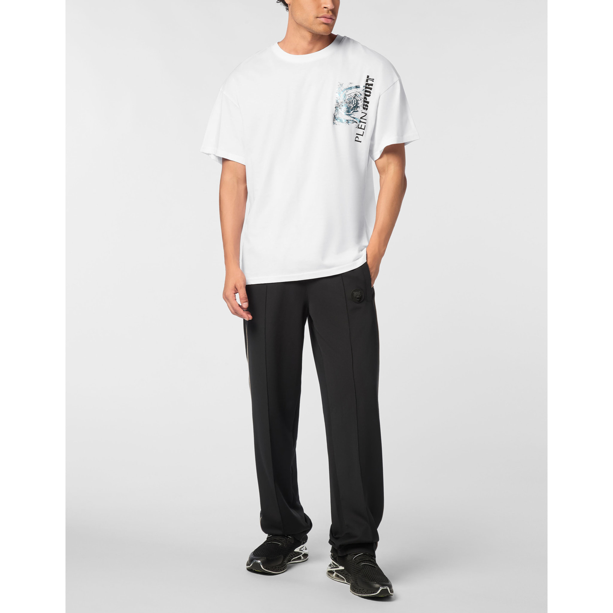 PLEIN SPORT T-Shirt Round Neck Ss TIGER