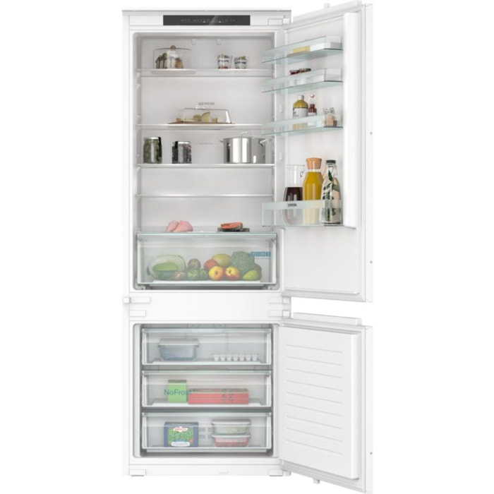 Réfrigérateur combiné encastrable SIEMENS KB96NNSE0, iQ100