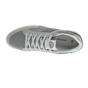 Armata di Mare Scarpe Uomo Sneakers Casual Stringate con Soletta Rimovibile in Memory Foam AMU S24M527 Grey