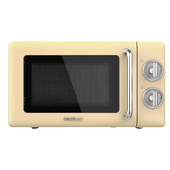 Cecotec Micro-ondes 20 L ProClean 3010 Retro Yellow
