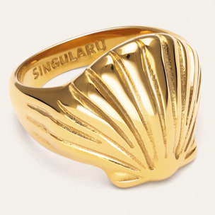 Anello Shelly Acciao Placcato Oro