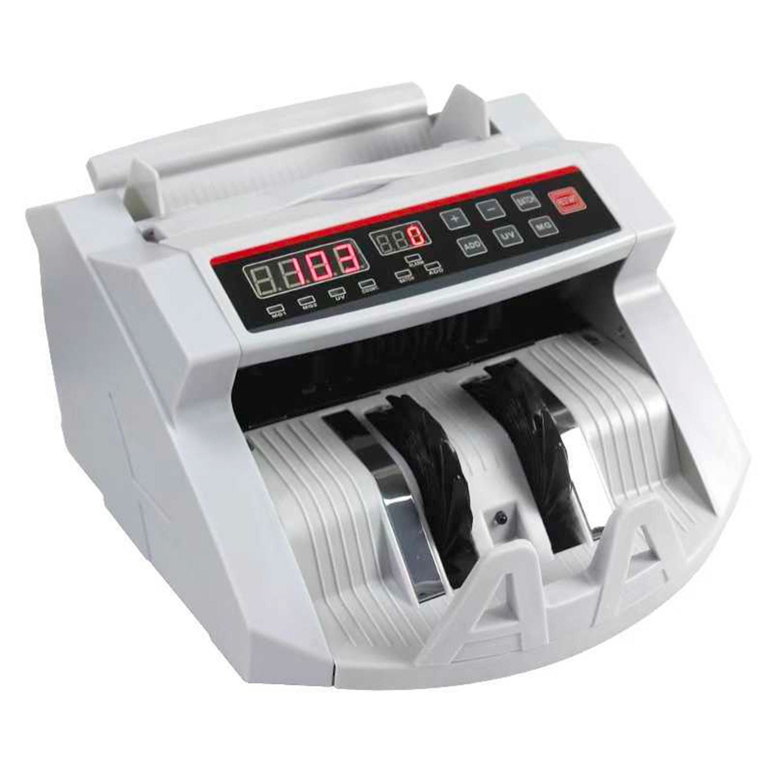 Conta Banconote Professionale Con Display LED E Rilevatore Banconote False UV/MG 1000 Banconote Al Min Display Esterno Remoto